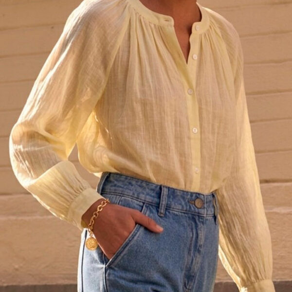 Blusa amarilla Tessa